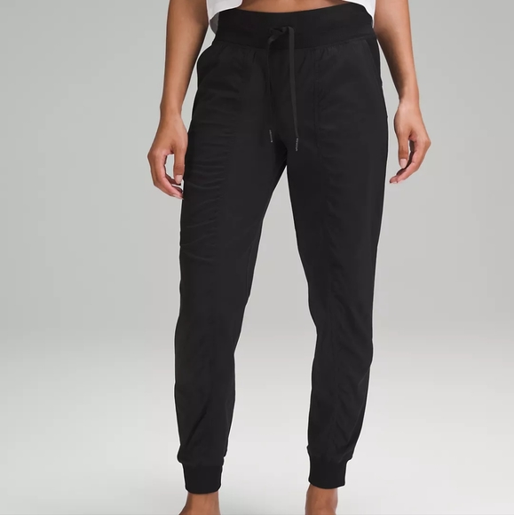 LULULEMON Mid Rise Black Dance Joggers - Picture 2 of 11